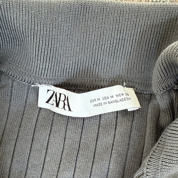 Zara Ribbed Shirt - Picture 2 of 3